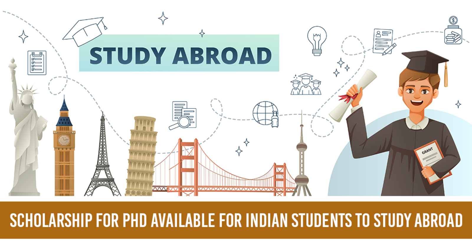 Scholarship for PHD Available for Indian Students to Study Abroad